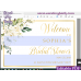 Ivory Roses Bridal Shower Welcome sign,Bridal Shower welcome sign,(123)